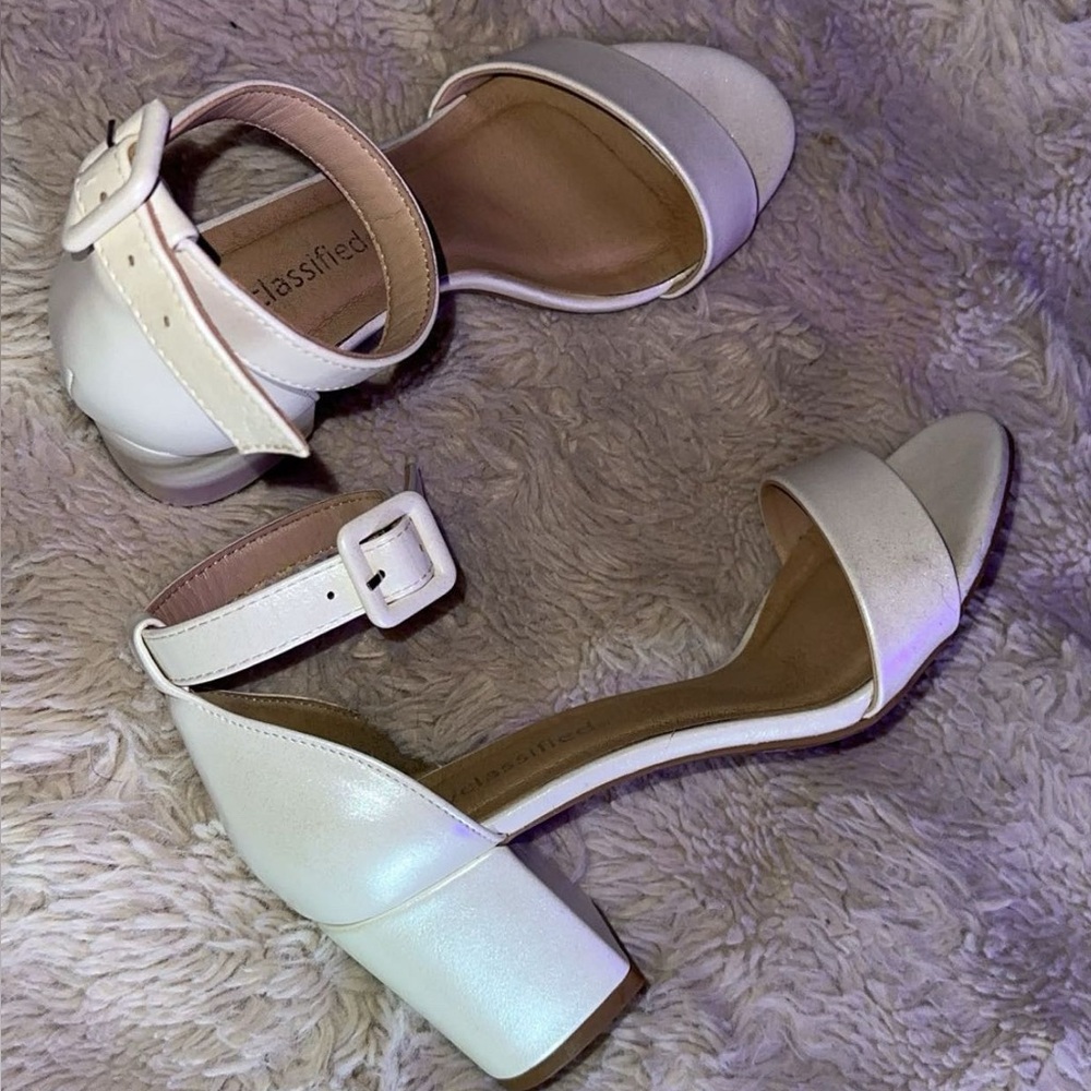White block Women's Heels
